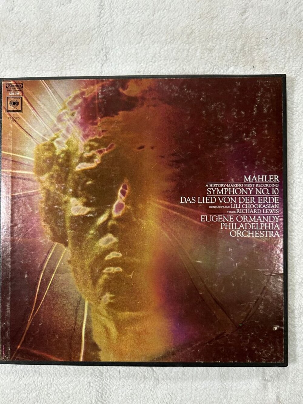 Mahler Das Lied Von Der Erde & Symphony No. 10 Eugene Ormandy Columbia Vinyl